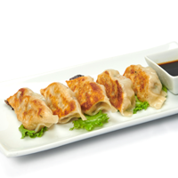 Gyozas de langostino
